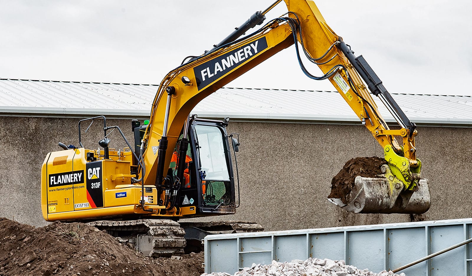 Cat F Plant Hire Uk Flannery Plant Hire