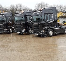Flannery Plant Hire - Direct Vision Standard Lorries