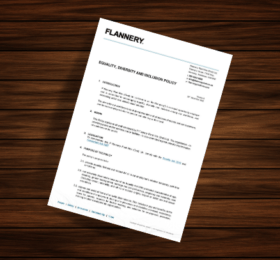 Flannery Equality, Diversity and Inclusion Policy