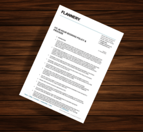 Flannery Plant Hire ITC 48 Hour Booking Policy & Process