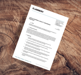 Flannery Plant Hire CITB ITC Internal Quality Assurance Strategy